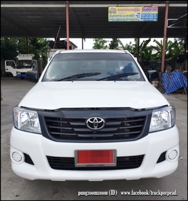 วีโก้ ทำกระบะเหล็กยาว 2.65ม. กว้าง 1.76 ม.วัดในพร้อมชายล่าง เปิดแผงข้างได้มีคอกเหล็กสูงจากพื้น ประมาณ 30-40 ซ