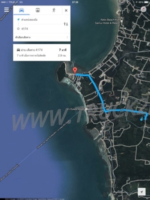 ขายที่สมุย22ไร่อยู่ตลิ่งงามถนนเทศบาล คลองล้อมที่430เมตร เขตตลิ่งงามห่างโรงแรมคอนติเนตัล2กม. ห่างมารีน่า3กมขายไร่ละ2.5ล้าน