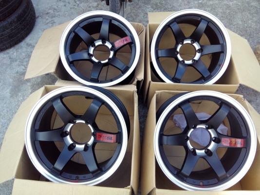 แม็กใหม่te37 17 6รู139หน้า9หลัง10ขายด่วนมีชุดเดียว12900โทรเลย0898128457