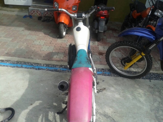 Yamaha ty250cc. รถไต่เขา