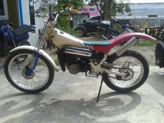 Yamaha ty250cc. รถไต่เขา