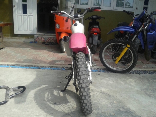 Yamaha ty250cc. รถไต่เขา