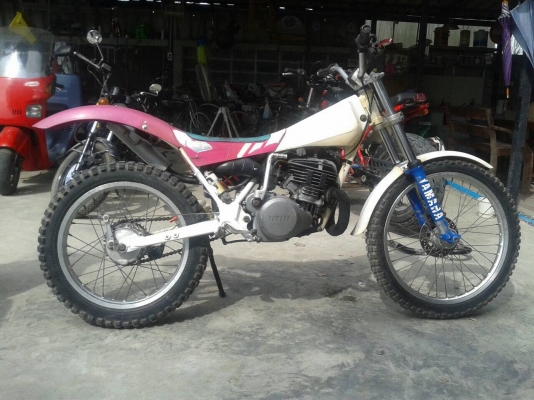 Yamaha ty250cc. รถไต่เขา