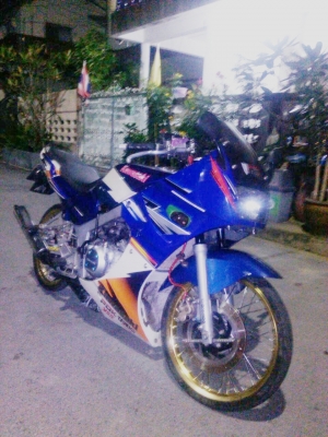 ขายKAWASAKI KR 150 ทะเบียนพร้อมโอน ราคา16,500บาท