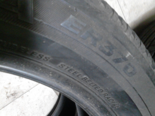 205/55R17 BRIDGESTONE TURANZA ER370 ปี2012 ( ไม่มีปะ ) มี 2 เส้น TEL.081-427-3941 205/55R17 BRIDGESTONE TURANZA ER370 ปี2012 ( ไม่มีปะ ) มี 2 เส้น TEL.081-427-3941