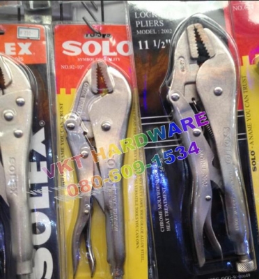 คีมล็อค SOLO 11"ครึ่ง