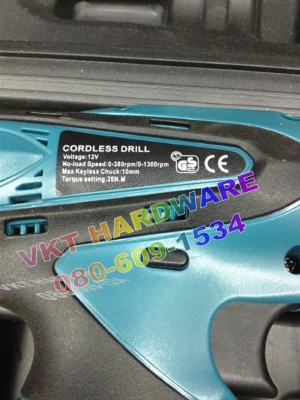 สว่านไร้สาย BOLID แรงปรับรอบได้ แบต LITHIM ION