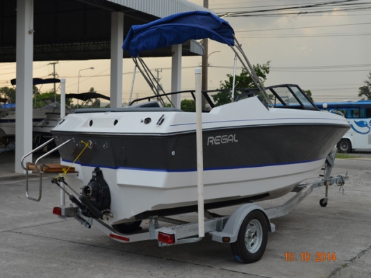 Regal 18 foot w/aluminium trailer w/bimini (ไม่มีเครื่องน่ะครับ)
