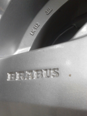 แม๊ก BENZ  BRABUS  8JX17  ET30  ขอบ 17  ขนาด 5 รู 112 MM.  ชุด 4 วง TEL.081-427-3941