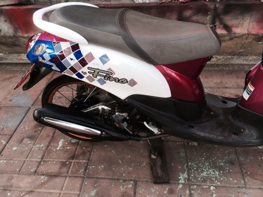 ขาย มอไซ yamaha  fino ถูกๆๆมีทะเบียนพร้อมโอน