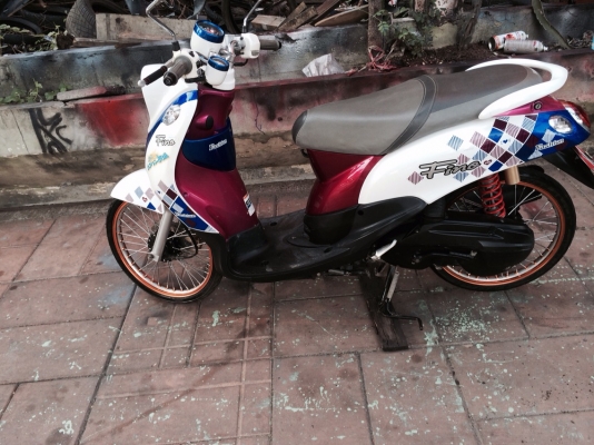 ขาย มอไซ yamaha  fino ถูกๆๆมีทะเบียนพร้อมโอน