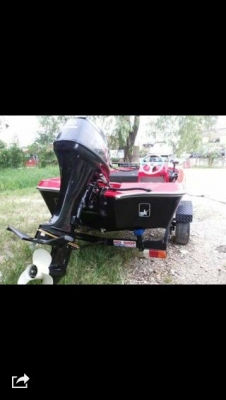 ขายเรือ 40 แรง หัวฉีด 13 ฟุต