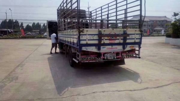 ***ขายแล้วครับขอบคุณ Truck2hand ขาย6ล้อช่วงยาว HINO MEGA SERIES-500 FC9JJKA JO5E-145HP EURO3 ปี52 เครื่องเดิมเกียร์เดิม ใช้งานน้อย ไมล์54,xxx เครื่อง145แรง4สูบ เครื่องแห้ง แน่น แรงดี เกียร์ดีไม่หลุด ช่วงล่างเดิม คัสซีสวยเดิมๆ ไม่ปะไม่บวม กระบะพื้นไม้คอกเห