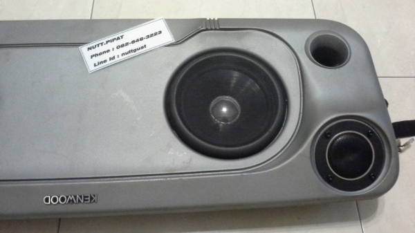 ลำโพงแผง Kenwood เสียงดีจริง ติดตั้งได้ในเก๋ง กระบะ ตู้