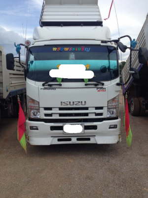 ขายดาวน์รถบรรทุก 6 ล้อดัมพ์ ISUZU FRR 210 แรงม้า ไมล์ 17000 กม. ขายดาวน์ 500000