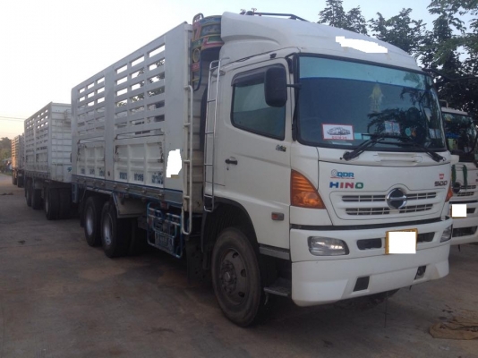 ขายรถสิบล้อหัวลาก HIno S500 FM1A 344แรง ปี54 คอกเกษตรไม่ดั้ม รถสวยมากๆพร้อมใช้งาน