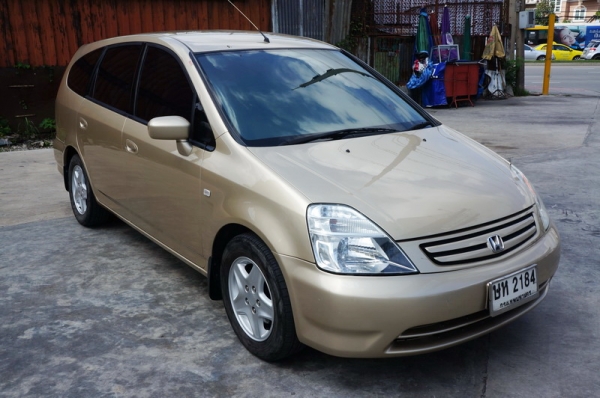 HONDA STREEM ปี 2004 ขายรถสวย ARIBAG คู่หน้า ระบบเบรค ABS เครื่องเดิมวิ่งดี ช่วงล่างแน่น