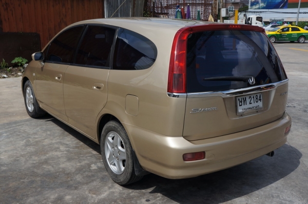 HONDA STREEM ปี 2004 ขายรถสวย ARIBAG คู่หน้า ระบบเบรค ABS เครื่องเดิมวิ่งดี ช่วงล่างแน่น