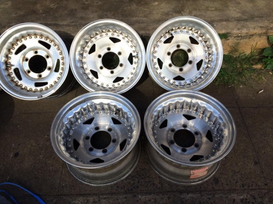 ขายล้อ CENTERLINE 15x8.5 ออฟ-25 6 รูกระบะ รุ่นข้อโซ่ เบาๆ ออฟลึก