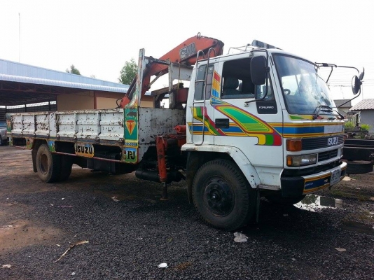 ขายISUZU ROCKY ติดเครน3.6ตัน เครื่อง195แรง พ.เพาเวอร์ เครื่องดี คัชซีสวยสภาพพร้อมใช้งาน เอกสารพร้อมโอน สนใจโทร090-8588220คุณนะ ID:narong498 หรือwww.truck.in.th/498 จัดไฟแนนซ์ได้ เงื่อนไขง่ายๆวันเดียวรับรถ