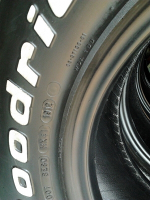 BF All 265/70/16 ปี12 ดอกเทพๆ น้องๆของใหม่ 1ชุด