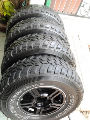 Max + Dunlop MT 265/75/16 ปี12 สภาพดี พร้อมใช้งาน 1ชุด