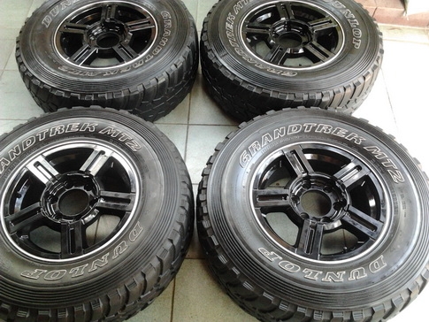 Max + Dunlop MT 265/75/16 ปี12 สภาพดี พร้อมใช้งาน 1ชุด