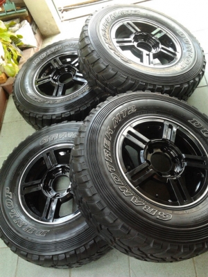 Max + Dunlop MT 265/75/16 ปี12 สภาพดี พร้อมใช้งาน 1ชุด