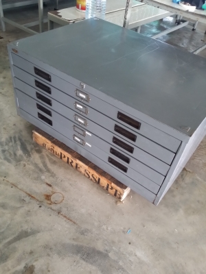 ตู้ใส่เอกสาร แบบแปลน drawing