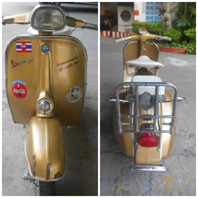 Vespa150cc ไฟเหลี่ยมล้อ8"อิตาลี