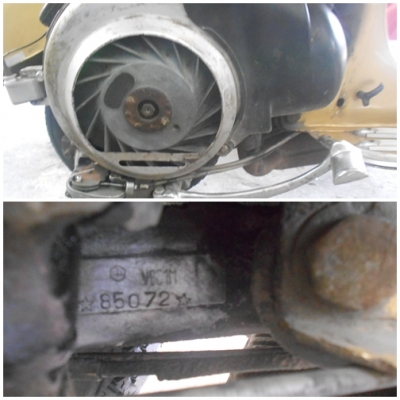 Vespa150cc ไฟเหลี่ยมล้อ8"อิตาลี