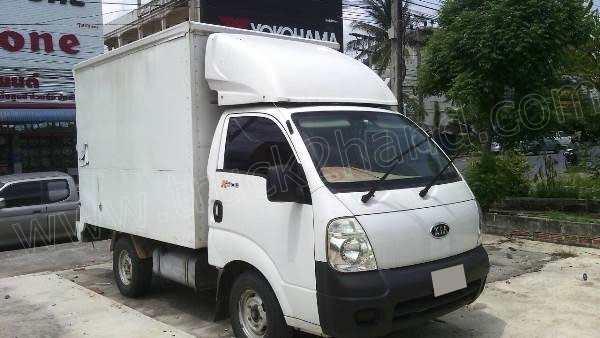 รถบรรทุก 4 ล้อตู้แห้ง KIA ประตู 3 บาน รถบรรทุก 4 ล้อตู้แห้ง KIA ประตู 3 บาน