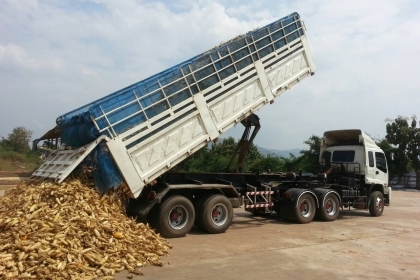 หัวลาก10ล้อIZUSU 2 เพลา รุ่น GXZ360 + หาง3มิตรดั้ม2เพลา หัวลาก10ล้อIZUSU 2 เพลา รุ่น GXZ360 + หาง3มิตรดั้ม2เพลา