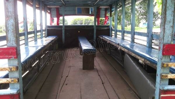 รถบรรทุก 6 ล้อ สองแถวกระบะไม้ ISUZU 88 แรงม้า รถบรรทุก 6 ล้อ สองแถวกระบะไม้ ISUZU 88 แรงม้า