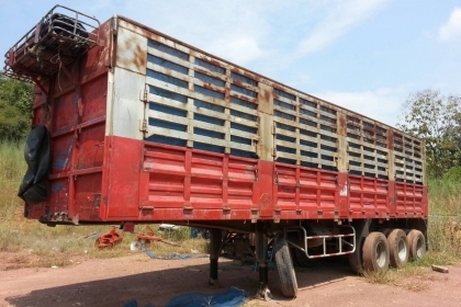 หางคอกสูง 3 เพลาแท้ ปีจดทะเบียน 2537 ความยาวกระบะ 10.30 เมตร หางคอกสูง 3 เพลาแท้ ปีจดทะเบียน 2537 ความยาวกระบะ 10.30 เมตร