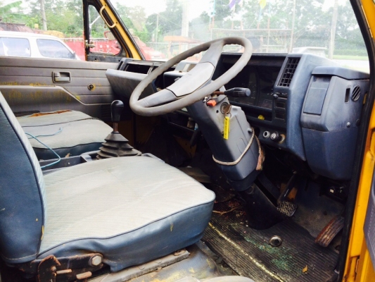 6ล้อ115แรงกระบะเหล็กISUZU NPR59LU5M-7102859 ปี*2536 เกียร์สั้น รถห้างแท้..ช่วงล้อรถดั้ม 3.40 ม.ดั้ม