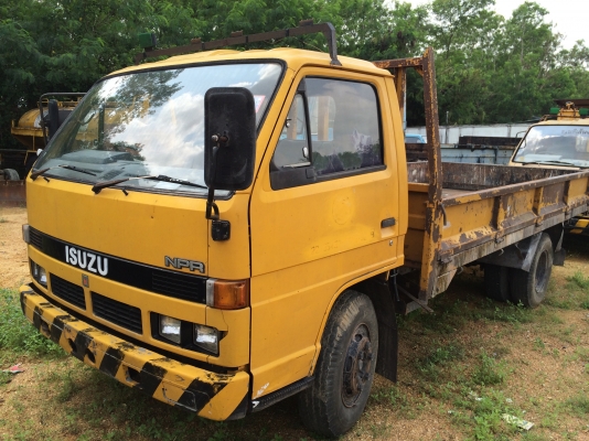 6ล้อ115แรงกระบะเหล็กISUZU NPR59LU5M-7102859 ปี*2536 เกียร์สั้น รถห้างแท้..ช่วงล้อรถดั้ม 3.40 ม.ดั้ม