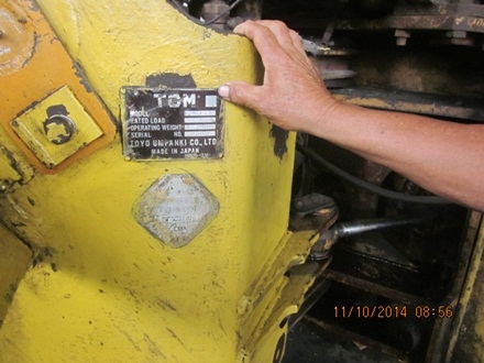 ขายรถตัก ล้อยาง TCM ตามสภาพ ขายรถตัก ล้อยาง TCM ตามสภาพ