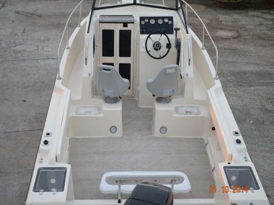 Renken 2288, 23 foot พร้อม trailer, บันไดเรือ (ไม่รวมเครื่อง)