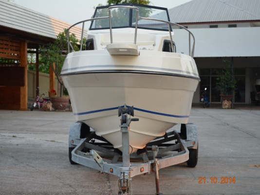 Renken 2288, 23 foot พร้อม trailer, บันไดเรือ (ไม่รวมเครื่อง)