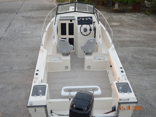 Renken 2288, 23 foot พร้อม trailer, บันไดเรือ (ไม่รวมเครื่อง)