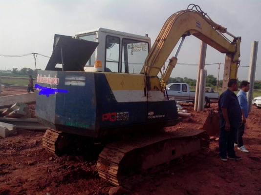 ขายรถแมคโครpc60-6ขายถูกๆ370000พร้อมใช้งาน