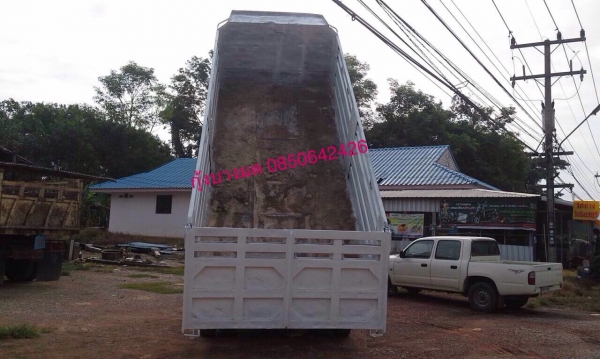 ขายรถบรรทุกสิบล้อดัมพ์ Hino F17 เครื่อง HO7C-185 แรง 2 เพลา พวงมาลัยพาวเวอร์ เบรคลมดัน สโลด์เดิม ทะเบียนพร้อม