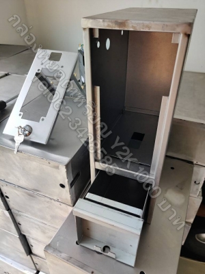 โครงกล่องหยอดเหรียญเครื่องซักผ้า โครงกล่องหยอดเหรียญเครื่องซักผ้า