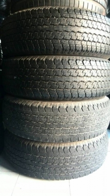 ขายยาง BRIDGESTONE 265-70-16 ปี09,11 สภาพสวย ราคาโดนๆ ชุดละ 3,600 บาท