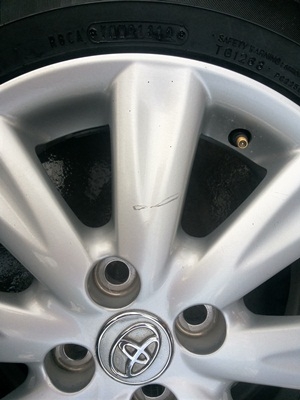 ขายล้อแม้กTOYOTA Yaris ขอบ15 พร้อมยาง12   4  ล้อ