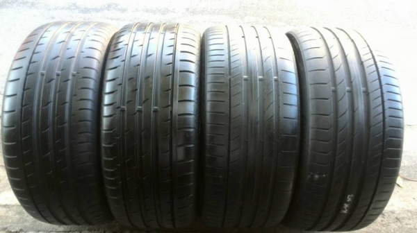 ขายยาง Continentel 235-35-19 ปี11,12 ดอกเต็ม ไม่ร้าว ไม่กินข้าง ยกชุด 6,900.-