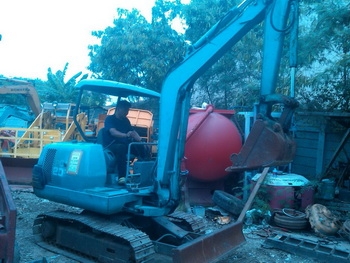 เชิญลองได้แล้วครับ รถขุด ยี่ห้อ เจ๋ง KOMATSU : PC 20-7 ก้นมน รุ่นใหม่ มือสองญี่ปุ่น พร้อมใช้งาน