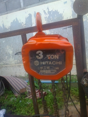 ขาย !! รอกไฟฟ้า3ตัน ฮิตาชิ380v. สภาพพร้อมใช้งาน