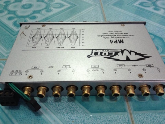 ปรีแอมป์ Mcott mp4 แท้ๆมือสองสภาพสวยเดิมๆ เสียงดีใสๆแนวฟัง ขาย 950 บาท